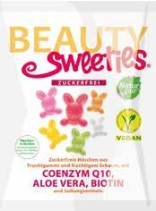 Glutenfritt Vegangodis med Fruktjuice, Aloe vera, Biotin, Q Beauty