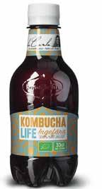 Kombucha 0 % naturell och innehåller vitamin B och C! RAW da Carla Vikt/ gram Art.