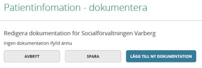 Kommunen ansvararar för att utföra planeringen i samråd med patient, närstående och slutenvård. 1. Slutenvården skickar ett generellt meddelande till kommunen med rubrik oförändrat behov av insatser.