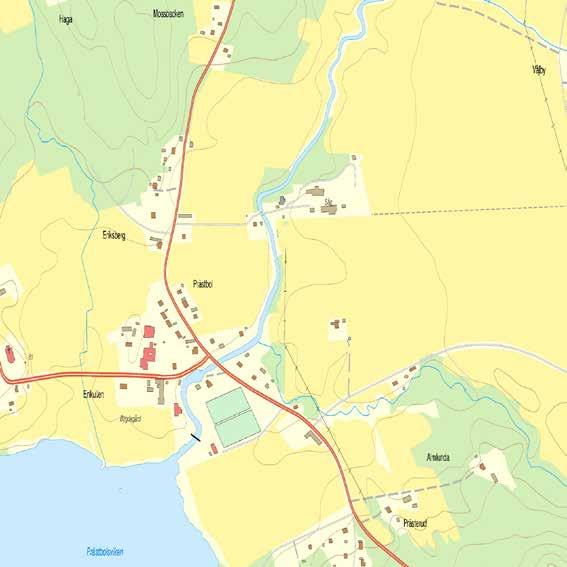 15. Prästbol Norra N (BL) Södra B (DP) Mellan B (BL) Teckenförklaring LIS-område Prästbol Generellt strandskydd Utvidgat strandskydd