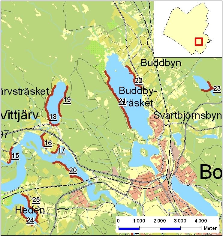 Vittjärv Buddbyn Hela området ligger inte långt ifrån centralorten Boden.