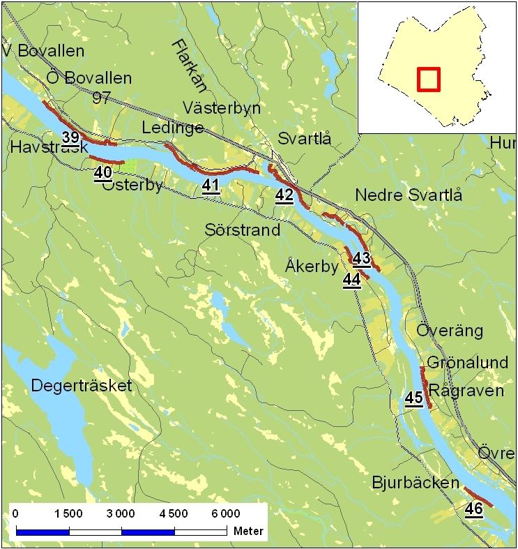 Svartlåbygden Svartlåbygden är ytterligare ett område längs Luleälven som är präglat av jordoch skogsbrukslandskap.