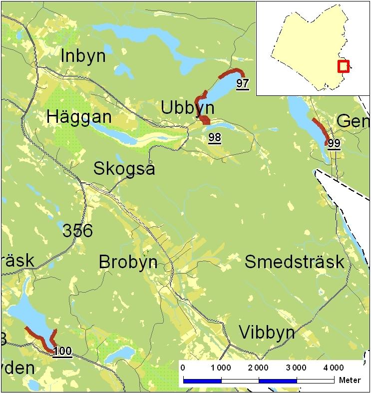 Syden Ubbyn Gemträsk Ubbyn ligger knappt 2 mil nordost om Boden och områdena kring byn är sedan 600 år tillbaka använda som slåtter- och betesmarker, till viss del även idag.
