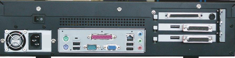DiBos Micro digital videoinspelare - version 8 (EMEA/APR) 3 Baksida: 1 Tekniska specifikationer Elektrisk 12 Komprimeringsmetod MPEG 4 Kameraingångar (analoga) 1 anslutningskabel med 6