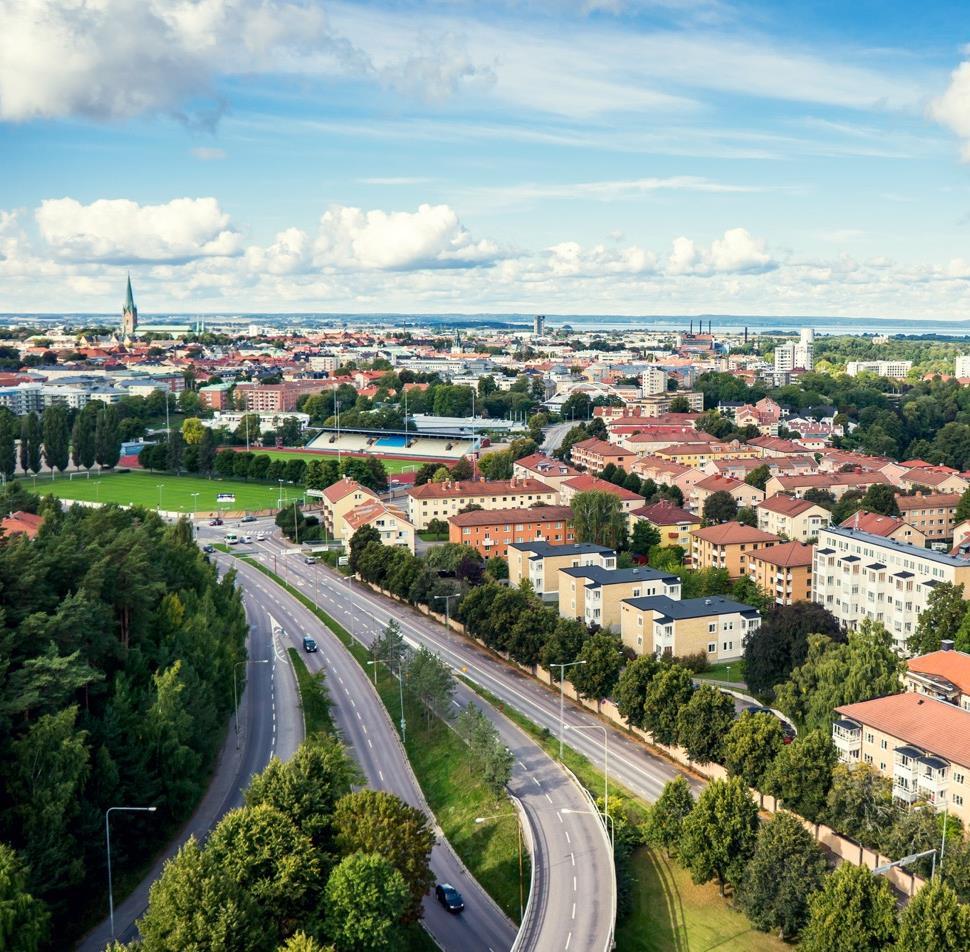 Kort om Linköping 160 000 invånare landets femte största stad Låg snittålder 39 år 36 procent har högskoleutbildning