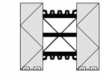 För optimal fästförmåga ska skruv utan borrspets med följande dimensioner användas: stamdiameter 3,2 mm, gängdiameter 4,5 mm, kärndiameter 2,7 mm och gängavstånd 2,0 mm.