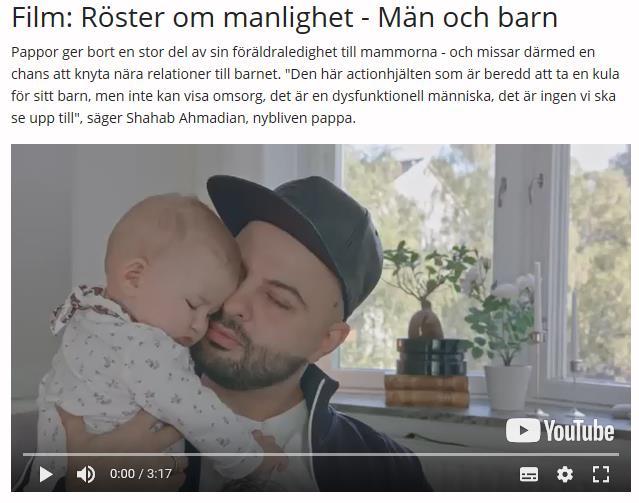 Filmer om manlighet i förändring https://skl.