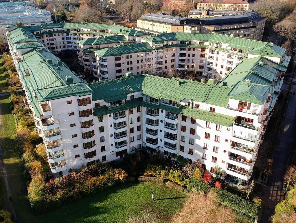 Motivering: Kvartersbebyggelsen har stora stadsplanehistoriska värden såsom en tydlig representant för stadsplanerarnas starka intresse för 1920-talets storgårdskvarter, under 1970- och 80- talen.