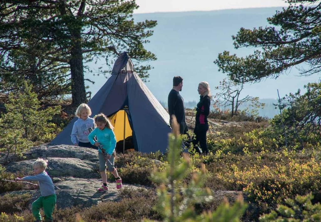 Passar lika bra för en tiomånaders färd genom Sibirien som för semestrar och helgutflykter till landet eller som barnens lektält i trädgården.