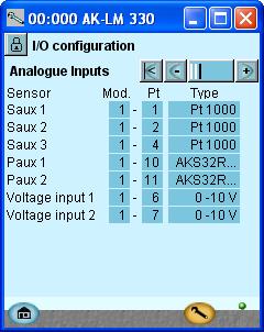 Konfiguration - fortsatt 5. Konfiguration av Analog ingångssignal Analoga signaler Ingång Moduler Vi ställer in de analoga ingångarna för givare.