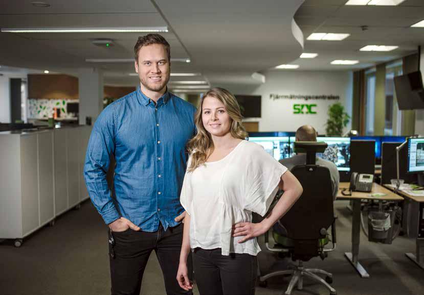 RIKARD FROSTEVALL Ålder: 33 år Yrke: Fjärrmätare Tidigare jobb: Virkesmätare på VMF Nord Fritid: Träna, fiska och sport Fjärrmätare FRIDA LARSSON Ålder: 23 år Yrke: Fjärrmätare Tidigare jobb: Inom