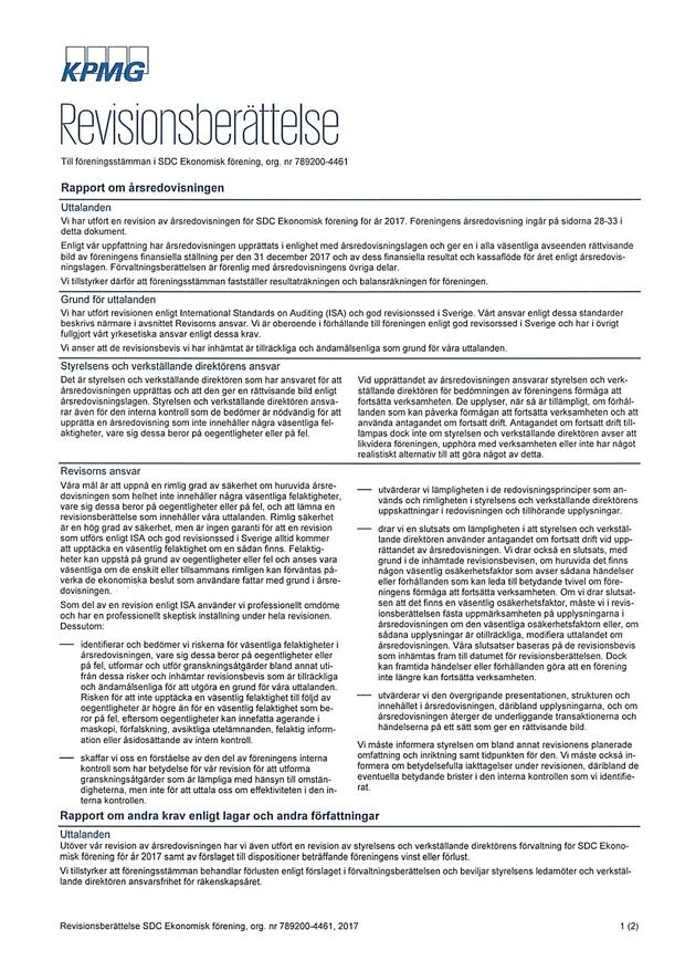 REVISIONSBERÄTTELSE 34