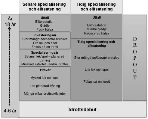 Två vägar Rll elitprestaron KriBk/invändningar: Kulturella skillnader Modellen för