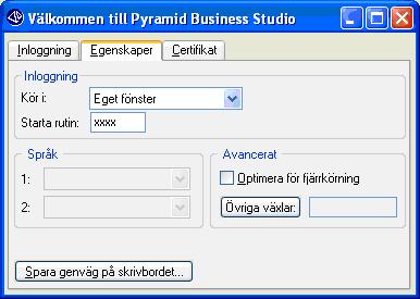Direktstart Installationshandbok, Pyramid Business Studio 3.42A För några moduler finns möjlighet att köpa till extraanvändare till ordinarie licens.