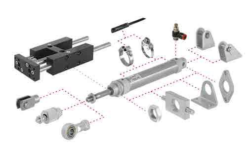 KAMPANJPRODUKT FÄSTEN TILL RM/28000/M & RM/8000/M ISO Roundline-cylindrar Enkelverkande och Dubbelverkande Enkelverkande och Dubbelverkande Dubbelverkande Endast EXPRESS PLUS Uppstyrningsblock.