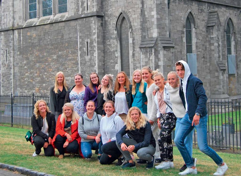 Dublin en stad för Gaudium! Katedralens gosskör, irländsk folkmusik och ett sagoslott fick ungdomsgruppen Gaudium uppleva under ett par dagar i huvudstaden på den gröna ön.