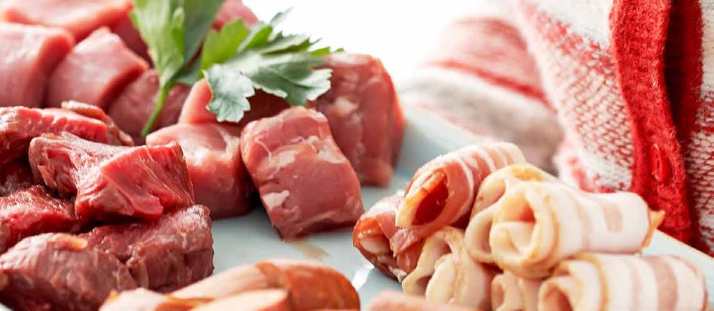 Mindre rött kött och chark Håll nere mängden rött kött, välj kött med omsorg och begränsa mängden chark Att hålla nere mängden rött kött och chark är bra för både hälsan och miljön.