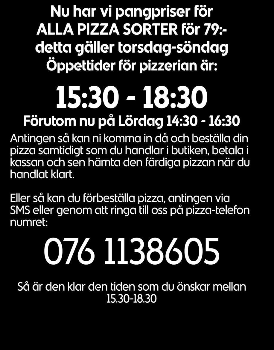 klar den tiden som du önskar mellan 15.30-18.