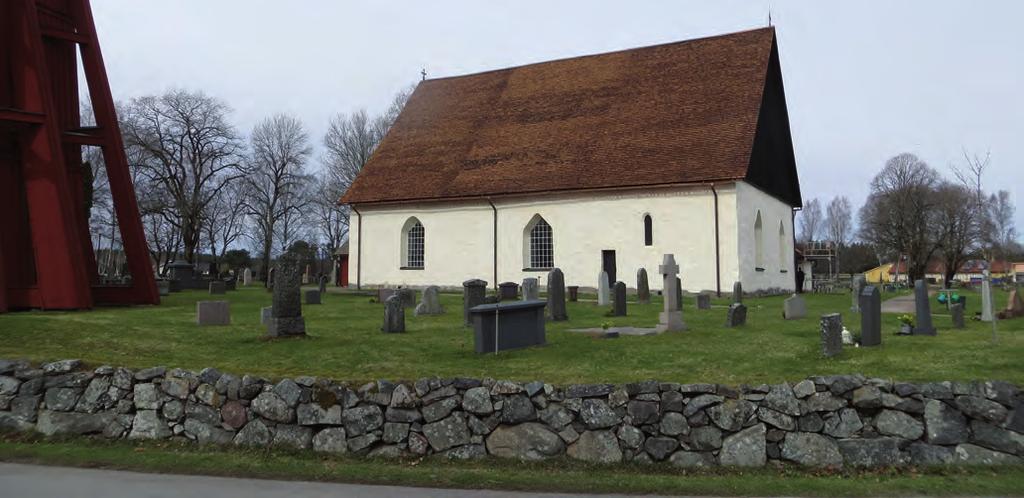 Norra Sandsjö kyrka Antikvarisk medverkan i samband med omläggning av spåntak Norra Sandsjö socken i
