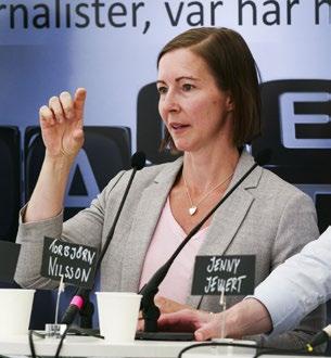 Ingela Stenson påpekade att skapandet av stora rubriker kring produkter som tillförs egenskaper som inte är sanna är att luras och gör människor osäkra kring valet av mat som är bra för hälsan.