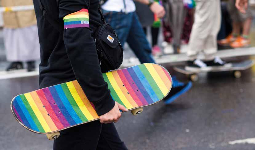 PRIDE För Upplands Idrottsförbund och SISU Idrottsutbildarna är det viktigt att ta ställning för allas rättigheter och inkludering i idrottsrörelsen.
