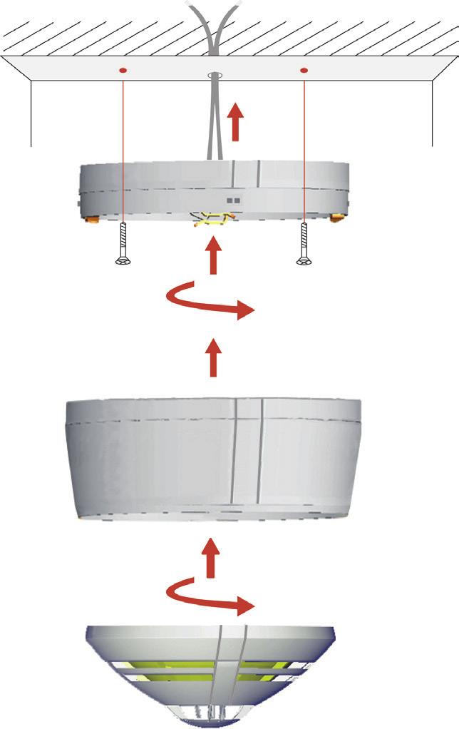IQ8Wireless: systematisk flexibilitet 1 2 3 IQ8Wireless sockel för detektorer IQ8Quad detektorer används tillsammans med en trådlös bas/sockel, med batteri för två till fyra års drift.