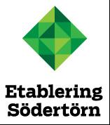 Verksamhetsplan Etablering Södertörn 2018- godkänd av ledningsgruppen den 8 december 2017 1. Vad är Etablering Södertörn?