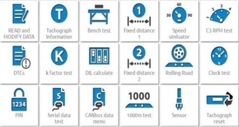 digital Byte av givare Kalibrering av färdskrivare sid 10 Periodisk kontroll (2-års kontroll) Gäller vid ändring av kravparametrar och UTC med