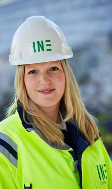 Från entreprenadingenjör till arbetschef CAROLINA LÖNNEGREN TAR steget till arbetschef och får därmed det yttersta ansvaret för projekt.