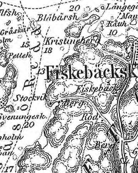 Detaljerad analys av spåren av den historiska utvecklingen steg 2 och 3 Tiden före 1860 Utmed farleden från Lysekil söderut rätt öster om Gåsö ligger Stockevik på Skaftölandet.