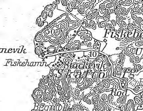 Vilka spår finns kvar från 1860-1910? Hur tydliga är de? De fysiska spår som finns kvar och som är tydligt avläsbara är: De två stensatta bryggorna vid hamnen.