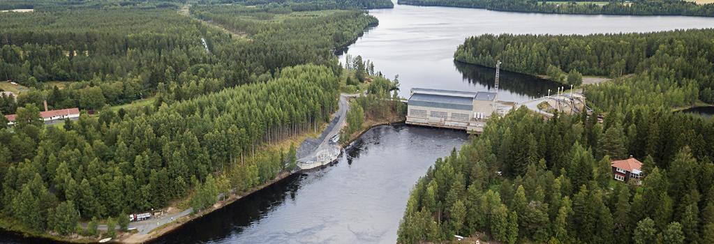 Detta är Fortum 10 % För Fortum är vattenkraften en viktig energikälla och vi arbetar ständigt med att utveckla den inom Fortum Hydro.