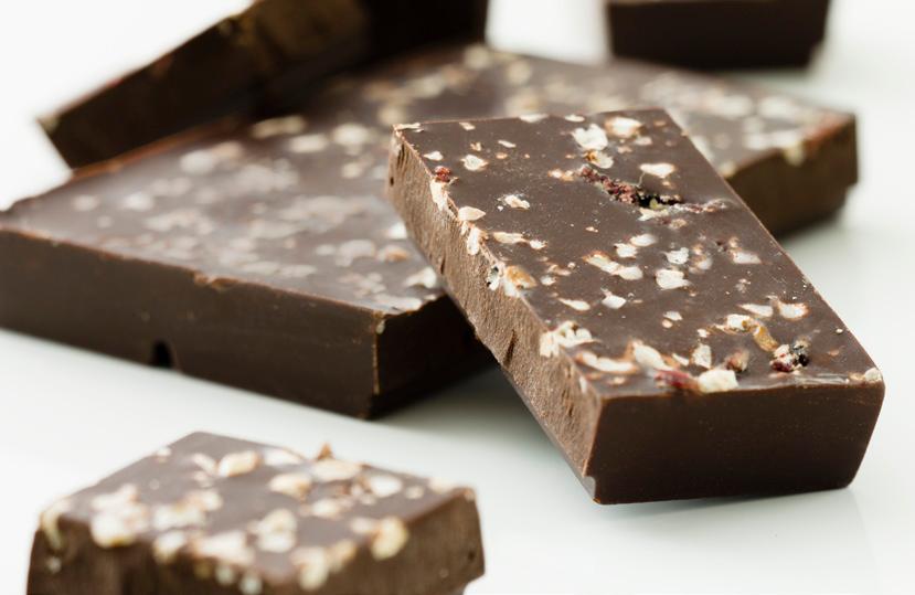 Affärsområdet Chocolate & Confectionery Fats Affärsområdet Chocolate & Confectionery Fats fortsatte att utvecklas under 2017.