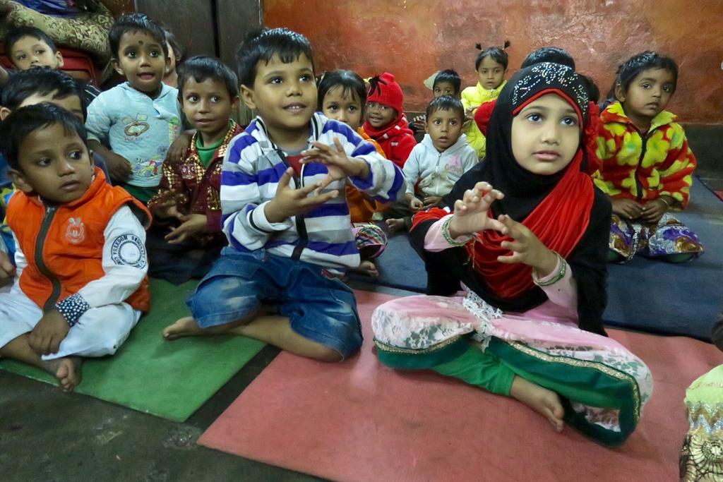 Nava Jyoti i Kolkata En trygg plats för barnen Nava Jyoti öppnar vägen till