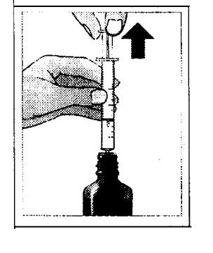 Öppna flaskan genom att trycka ner den barnsäkra skruvkorken och vrida motsols. 2.