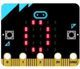 Styra robot med annan micro:bit och acceleration I det här projektet ska en micro:bit användas som remote för att styra en robot vilken är byggd med en micro:bit som är kopplad till två servomotorer