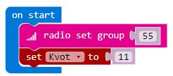 Ett math block används för att lägga till 93. Math blocket läggs underst. I den första rutan läggs (acceleration kvot) och efter + läggs 93 in Nu ska koden för acceleration över 0 omvandlas.