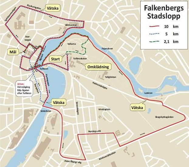 De olika loppen & depåer Paprikaloppet (för de allra yngsta) - start kl 10.00 Miniloppet starttider: 13 år kl 12.00, 11 år kl 12.03, 9 år kl 12.06, 7 år kl 12.