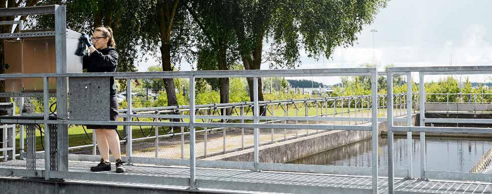 EKOLOGISK HÅLLBARHET REDOVISNING Våra miljömål Under 2017 har vi haft 10 miljömål med fokus på våra viktigaste miljöaspekteter: klimatpåverkan, en ren Mälaren, påverkan på