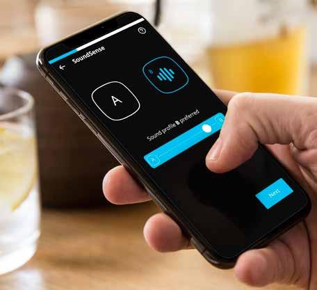 SOUNDSENSE LEARN-EFFEKT Ljudkvalitet Komfort Kontinuerlig kvalitetsskala Klassificerare ej aktiv Klassificerare aktiv SoundSense Learn EN SKILLNAD DU KAN HÖRA Försök har visat att användarna
