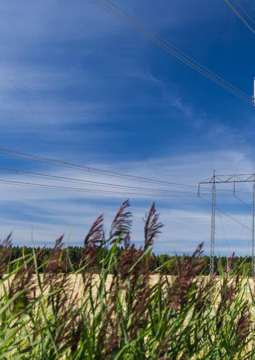 OM SVENSKA KRAFTNÄT Svenska kraftnät är ett statligt affärsverk med uppgift att förvalta Sveriges stamnät för el, som omfattar ca 15 000 kilometer ledningar för 400 kv och 220 kv med stationer och