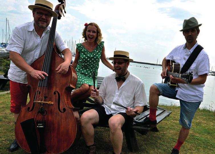Lör 13 okt kl 11.00 Lokstallarna KOM AN KATTEN DET SVÄNGER JU Anette Castell sång, Jonas Castell bas, Per Sjödin gitarr & Pelle Trazan Jonasson trummor Lör 24 nov kl 11.00 & 12.