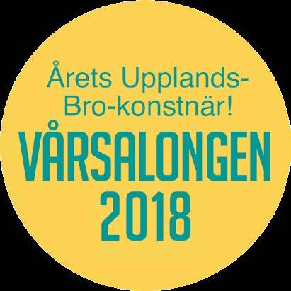 Under maj månad kommer förskolor och skolor i Upplands-Bro ställa ut sina arbeten i Konsthallen. Välkommen! Vårsalongen 2018 - med lokala konstnärer från Upplands-Bro!