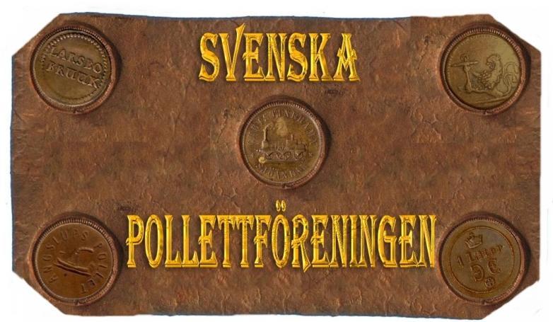 Pollettauktion nr 8 Svenska Pollettföreningen