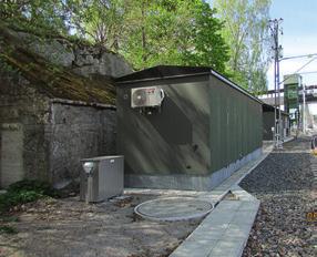 byggt teknikhus