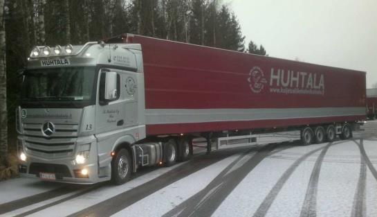 HCTpilotprojekt Transportfirma Kalevi Huhtala 22 m / 60 ton