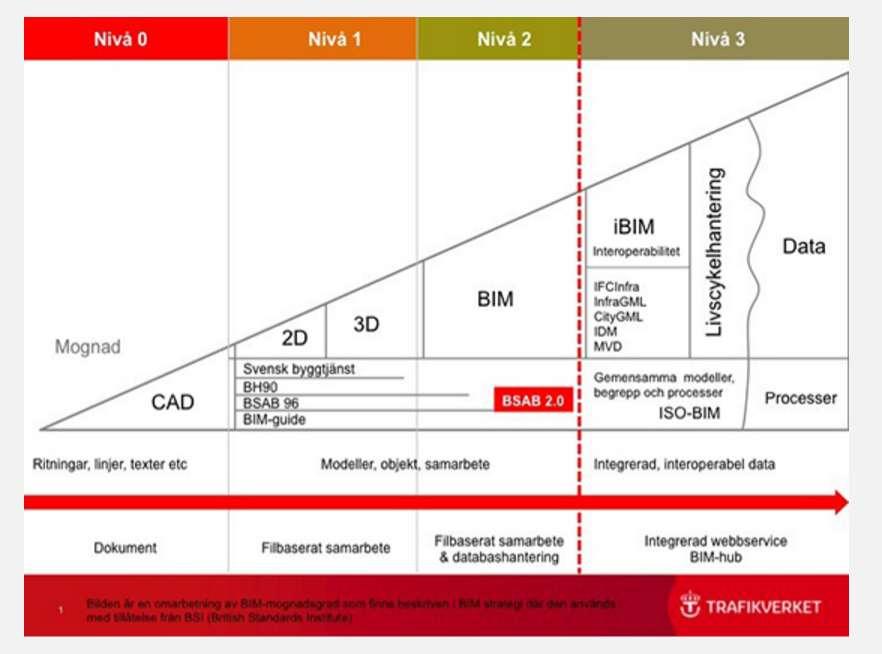 Meningen med denna strategi är att [18]: Skapa förutsättningar för användandet av BIM i ett livscykelperspektiv.