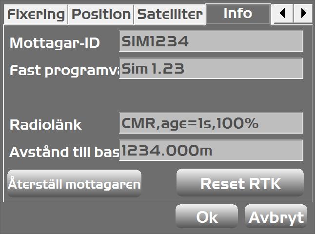 Återställning av MC-i4 1. Klicka på Statusfält längst ner 2.