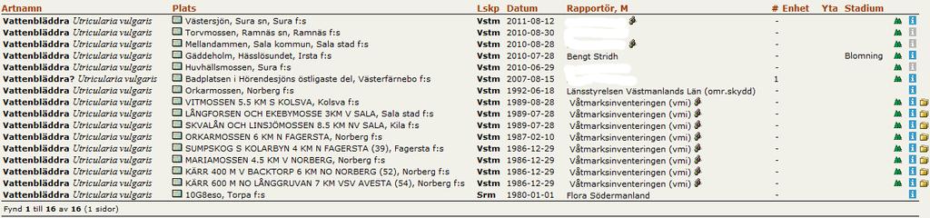 Sydbläddra-Vattenbläddra Blommor behövs för