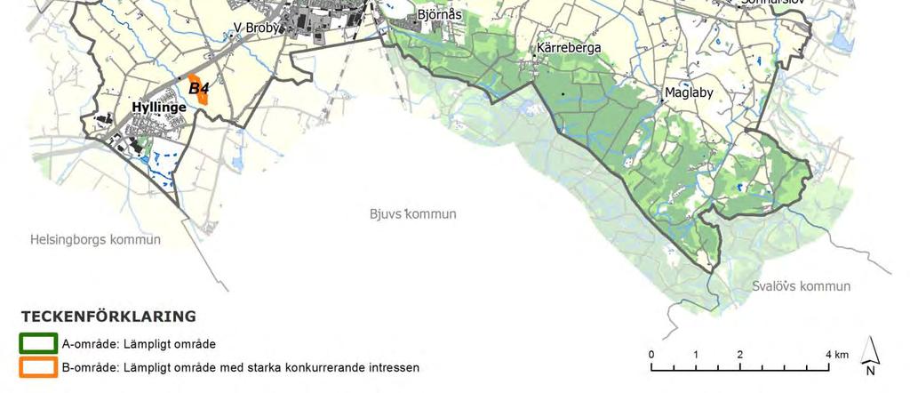 geometriskt väldefinierade grupper och undvika att bostäder inringas av vindkraftverk.